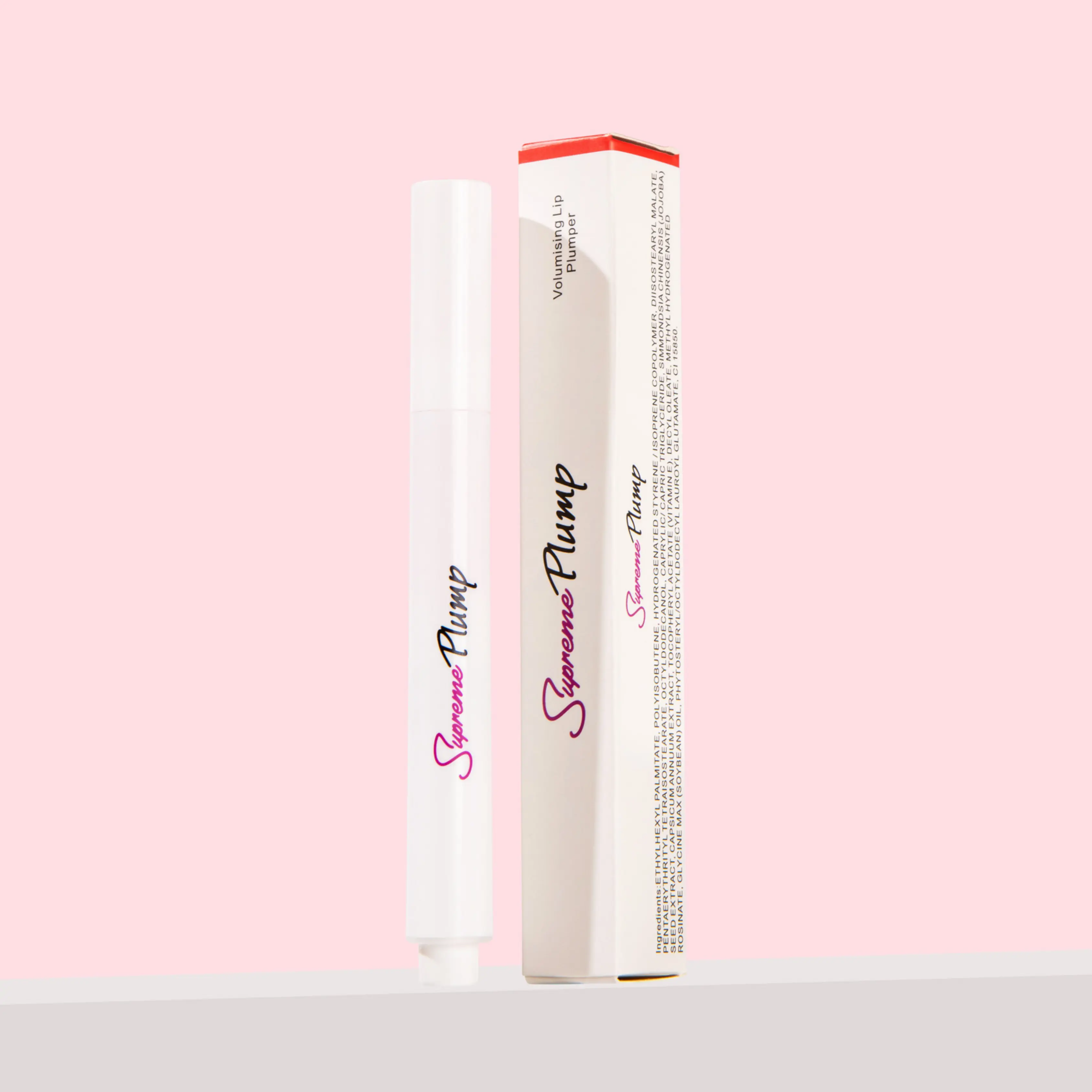 Volumizing Lip Plumper - Enhance size of lips naturally - Instant Long Lasting Lip Plumping Gloss with Natural Actives and VBE Formula