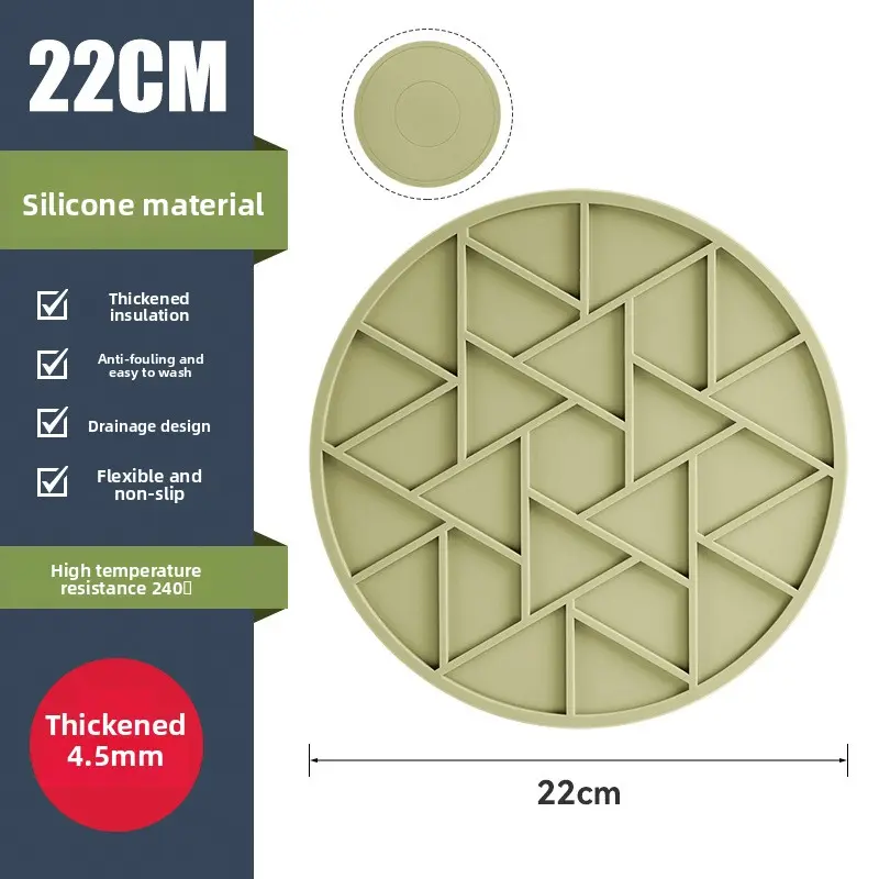 Silicone tea cup mat, bowl mat, table heat insulation mat Silicone tea cup mat, bowl mat, table heat insulation mat