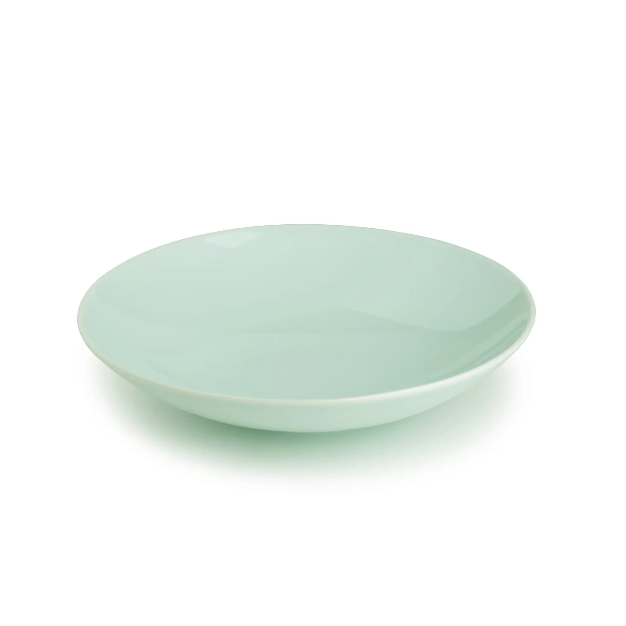 Yoopins Celadon Glazed Porcelain Coupe Bowl for Soup/Salad, 8", Light Blue-Green Color