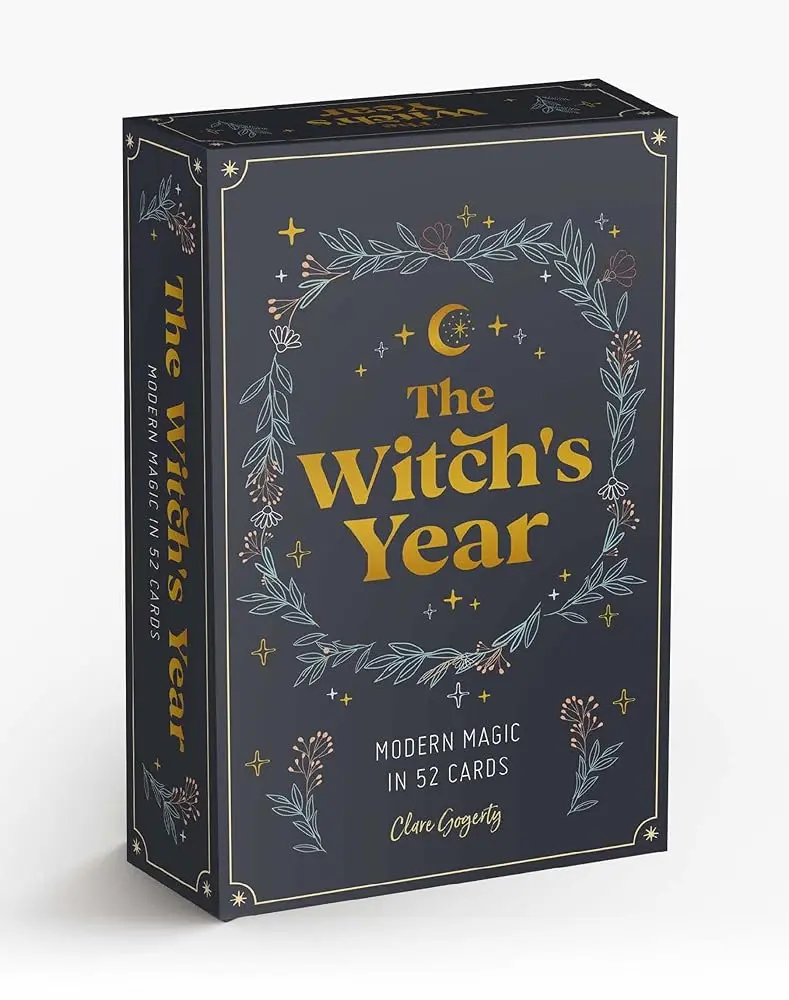 The Witch's Year Tarot Card Deck: 52-Card Modern Magic Set for Lifestyle & Hobbies Enthusiasts, Crafts & DIY Projects, Collectible Cards Set, Tarot Card Game