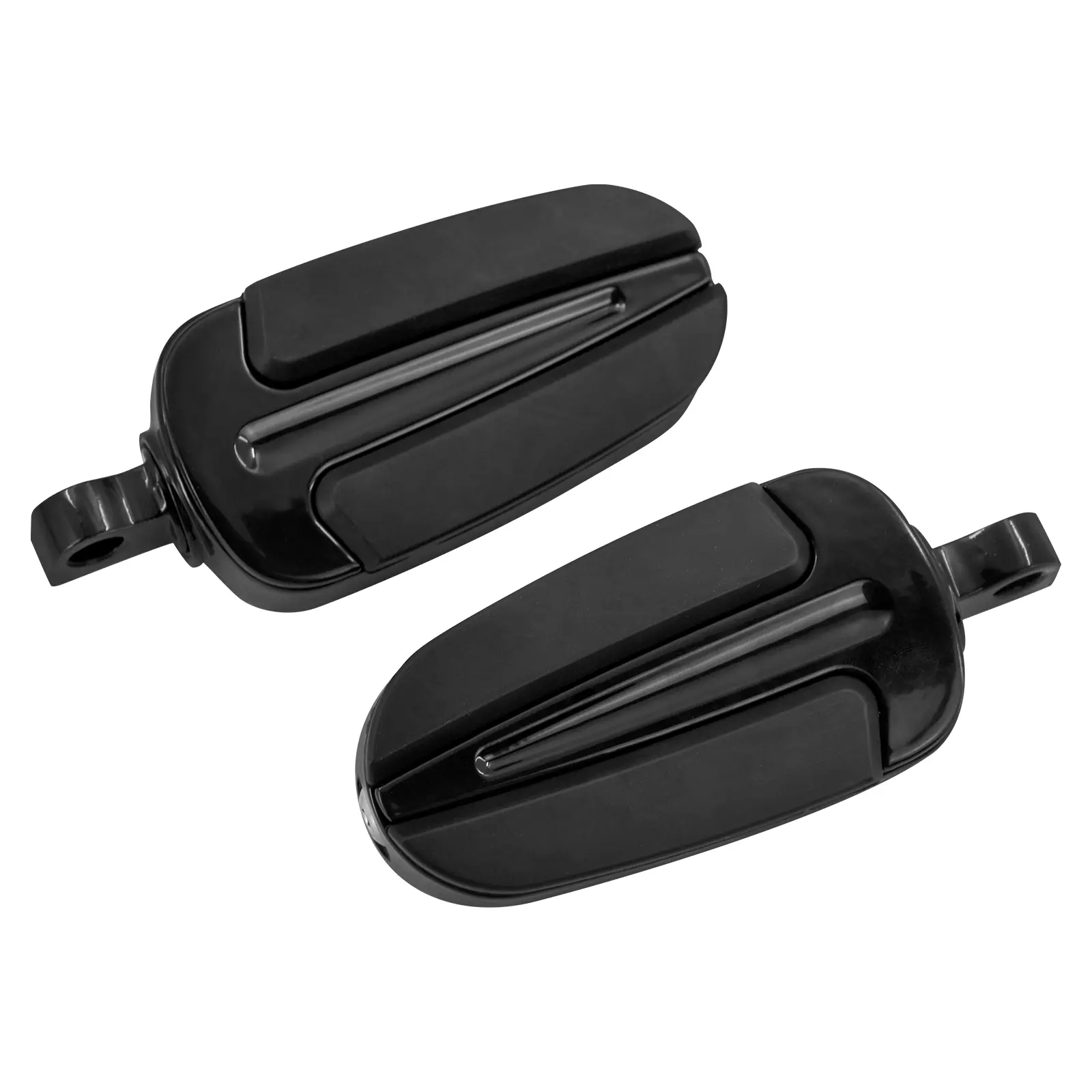 Slipstream Style Highway Footpeg Bracket, 100% New Aluminium Motorcycle Accessories Parts, Anti-Slip Floorboard, Sturdy Vibration-Dampening Support, Direct Installation for Harley Motorcycle Accessories
