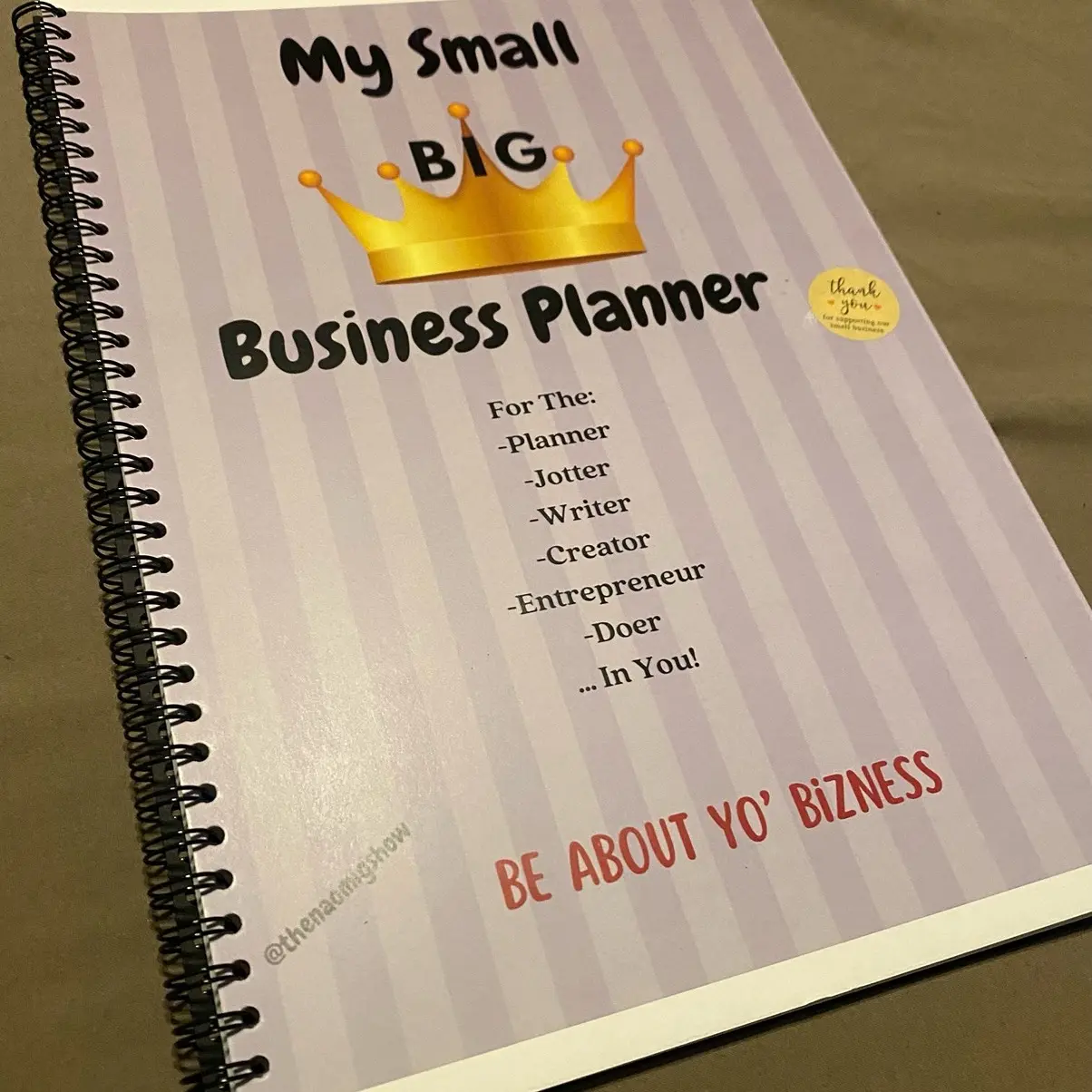 Business planner- men’s