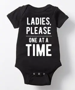 Newborn Onesies Ladies Please One At A Time, Cute Baby Onesie, Baby Shower Gift, Grandparent Baby Announcement Onesie, Baby Clothes, Coming Home Cute Outfit, Funny Baby Onesie BodySuit or Toddler T-Shirt, Gift for kids, Gift for new moms