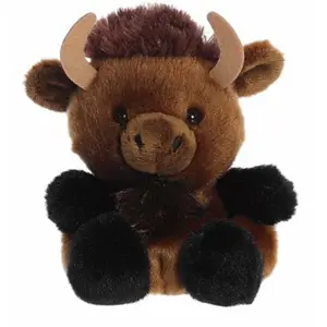 Aurora Palm Pals Billy Bison 5 Inch Plush Figure