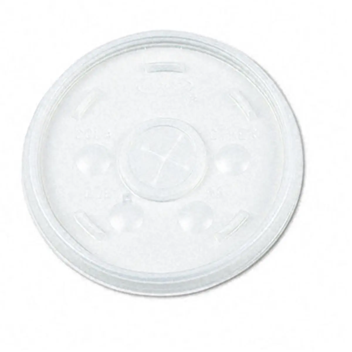 Dart 16SL Plastic Lids- for 16-oz. Hot/Cold Foam Cups- Slip-Thru Lid- WE- 1000/Carton