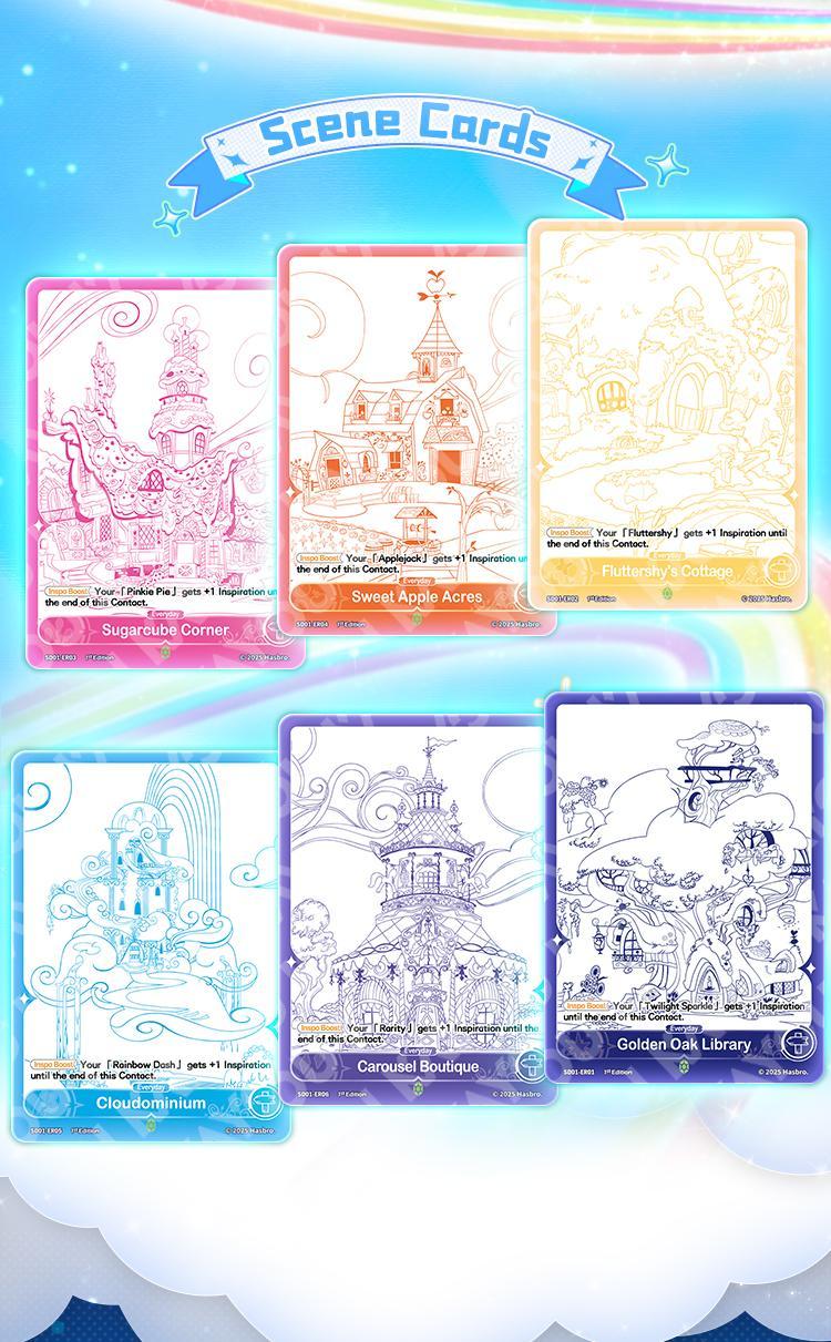 My Little Pony Trading Card Game-Friendships Begin(Assorteid Set)-001A-NA-Series1