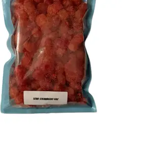 Sour Strawberry Raz Gushers