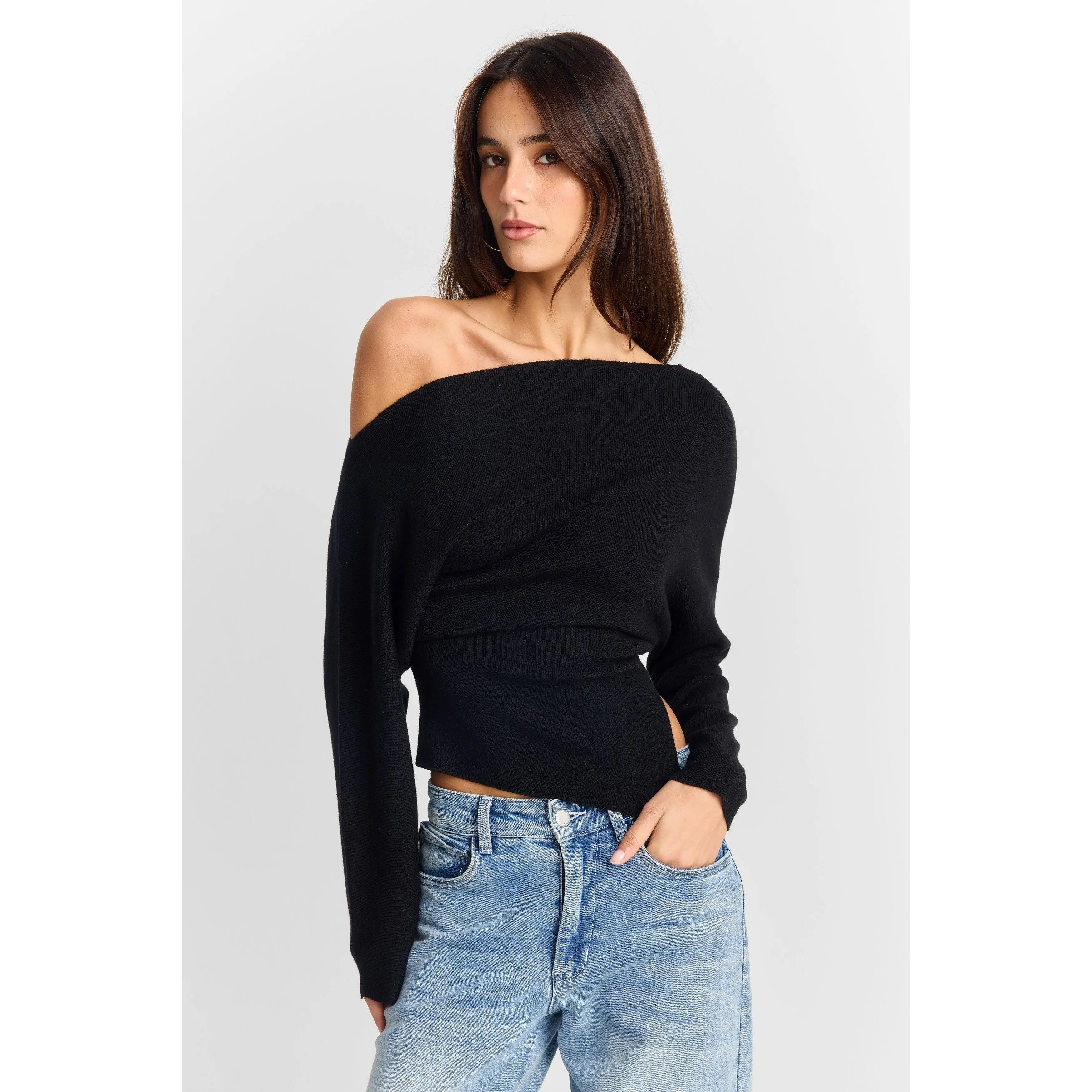 Winifred Knit Top Black