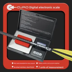 Special ultra-sensitive and accurate digital mini electronic scale for bow and arrow accessories, seven units can be exchanged adjustment tool good luck
