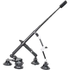 Camera Suction Mount Kit for  X4, X3, Max, Hero 13, Hero 11 with 5 Suction Cups and Extension Rod for High-Speed, Outside Use