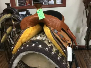 Rope Saddle Circle M by Valley Head Saddlery 15"