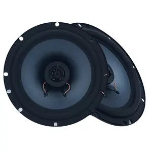 6.5-Inch 3-Way Coaxial Car Speakers (2-Pack) – 60W RMS/250W Peak Power Upgrade! All-in-One Audio & Safety Horn for Cars/Trucks/SUVs (12V Universal, Easy DIY Install)