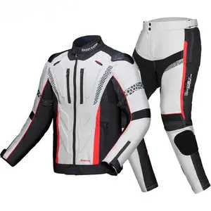 Motorcycle Ridings Suit Anti-Fall Waterproof Warm Racing Suit Riding Suit Casual Split Jacket # Outdoor Fun