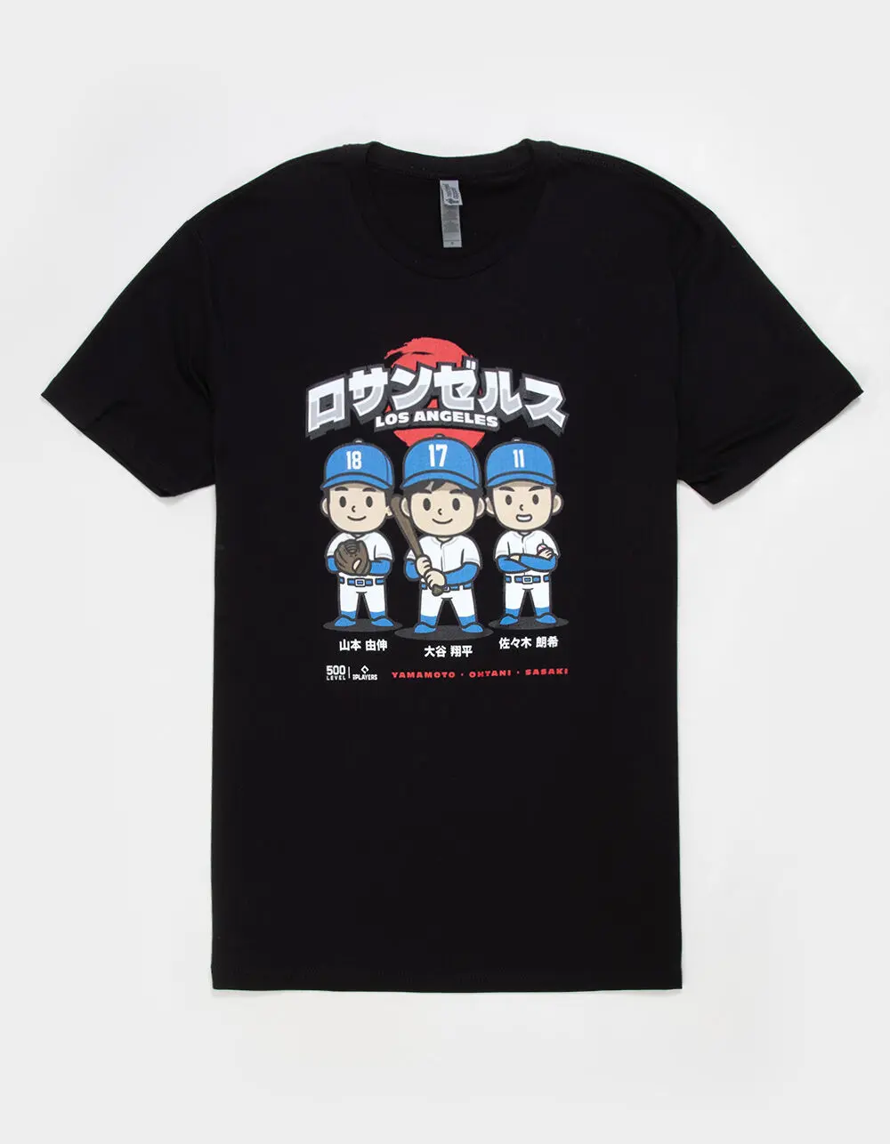 500 LEVEL Anime Trio Mens Tee