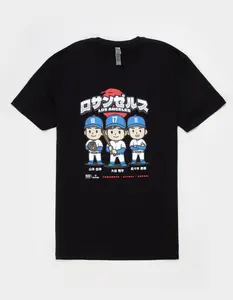 500 LEVEL Anime Trio Mens Tee