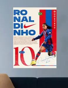 RONALDINHO | VISION SPORTS #037 | FOOTBALL POSTERS