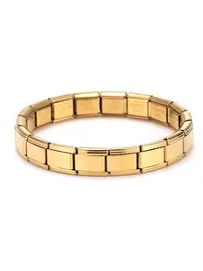 Stainless Steel Elastic Fashion Bracelet, Adjustable Design for Comfortable Wear, Perfect for Daily Style and Casual, Fashionable Bracelet