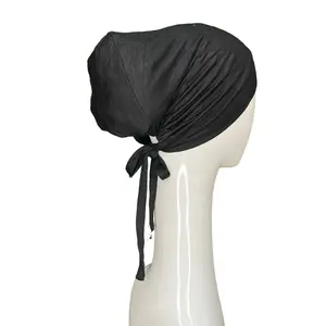 Black Bonnet Style Under Cap - Versatile Design for Various Occasions