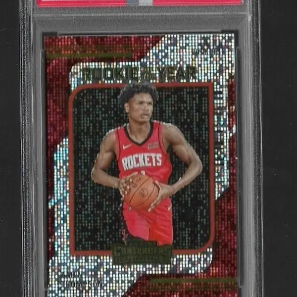 2023 Panini Contenders Amen Thompson Rookie of the Year PSA 9 Graded Sports Trading Card