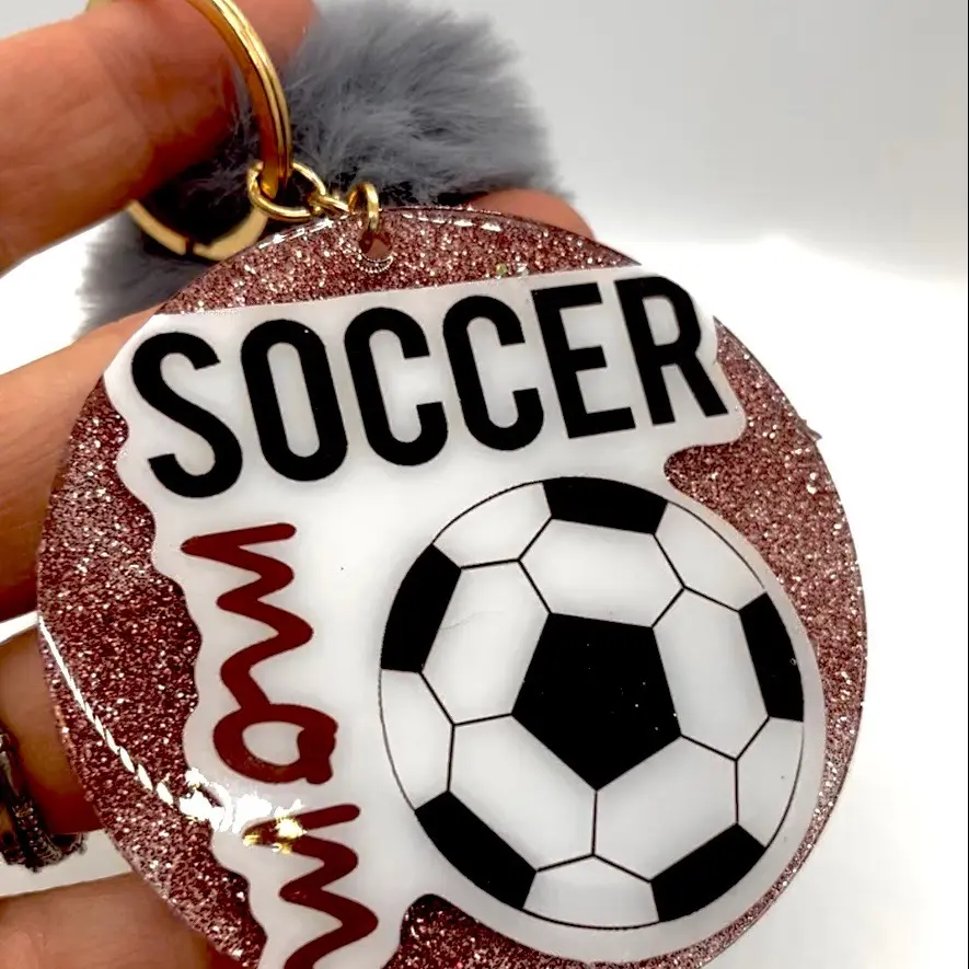 Soccer Mom Keychain Soccer Mom Keychain