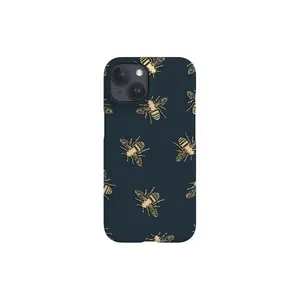 [New Arrivals]Green Bee Phone Case: Insect Pattern, Art Deco