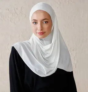 Modefa Premium Instant Wave Hijab - White