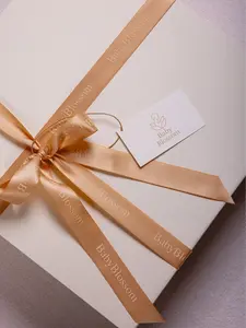 Baby Blossom Luxury Gift Box – Newborn Essentials Set with Teddy Bear