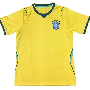 26-27Brazil Soccer jersey Unisex Home Player Issue S-4XL Wicking Quickly dying Grade: AAA Cheap stretchy Ready Stock