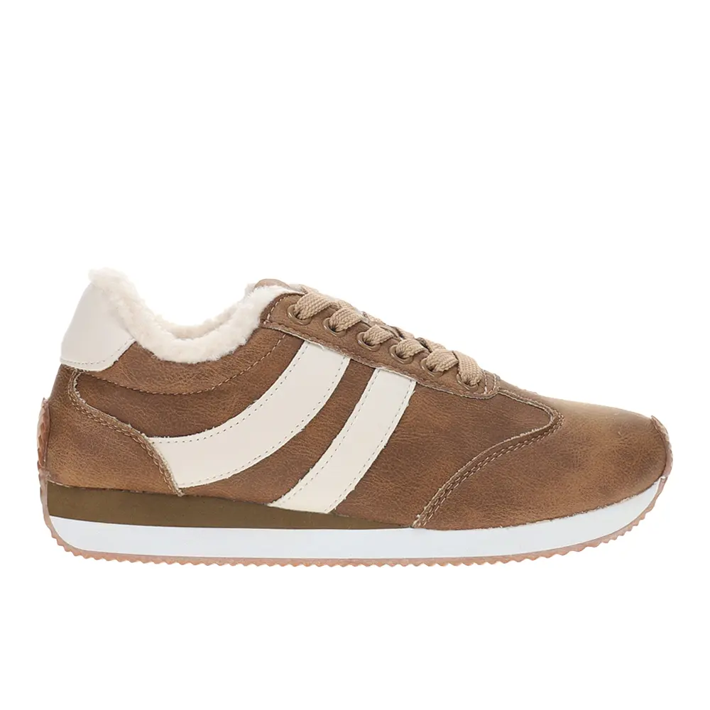 Corkys Womens Jet Lag Lace Up Sneakers Shoes Casual - Brown