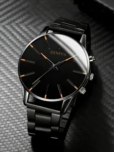 Men's exquisite watch set, men's business high-end quartz analog wristwatch men's watch set