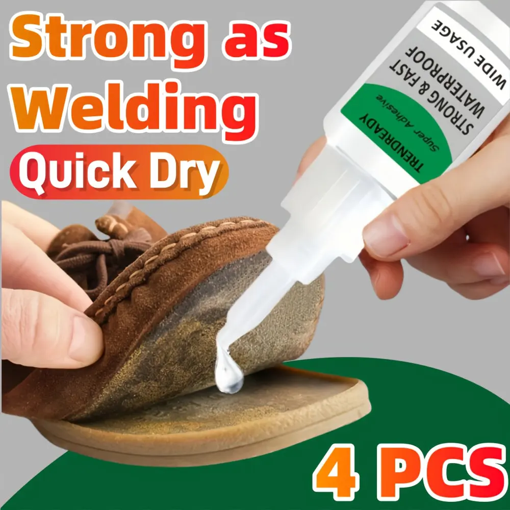 Heavy Duty Super Glue - Fast Drying Clear Waterproof Adhesive, - Strong for