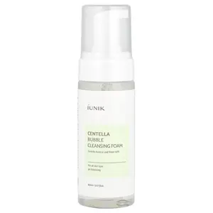 iUNIK Centella Bubble Cleansing Foam, 5.07 fl oz (150 ml)