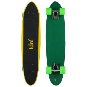 Vintage NOS 1970s MPI Old School Skateboard Complete Fiberglass 29" Pointed Nose