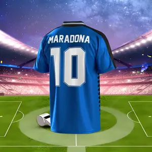1994 Maradona No. 10 away retro classic quick-drying football jersey