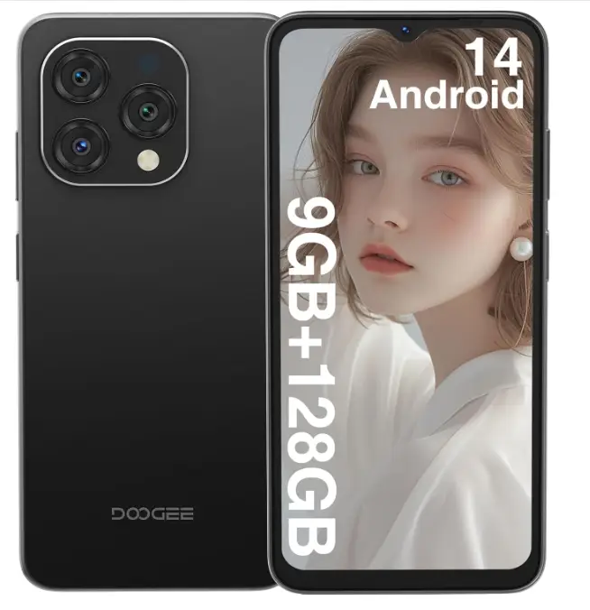 DOOGEE N55/N55Pro/N55Plus Android 14 Smart Phone, 128GB/256GB Expantable 1TB Digital Smart…