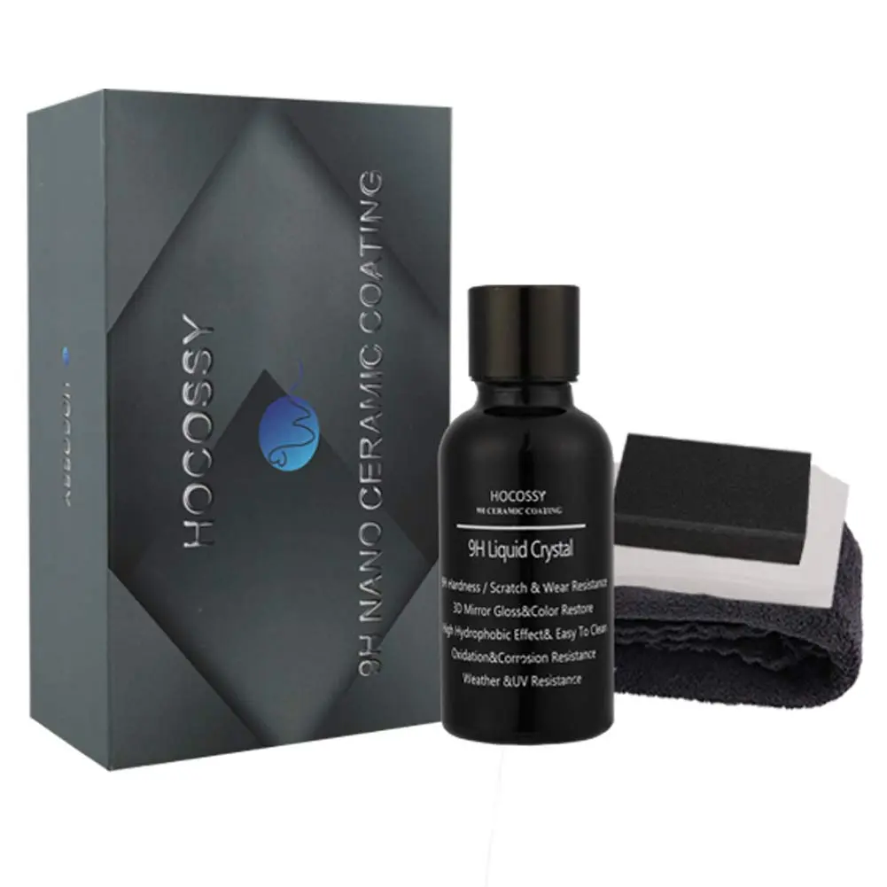 High Gloss 9H 3D Diamond Hardness Nano Super Ceramic Automotive Coating car kit