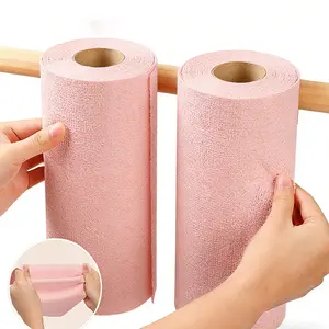 Reusable Microfiber Cleaning Cloth Roll - Tear-Away Design, Strong Absorbent & Durable Wipes for Kitchen, Dishes, Countertops, Bathroom & All Household Cleaning#HomeCleaning #DishwashingCloth#CleaningCloth