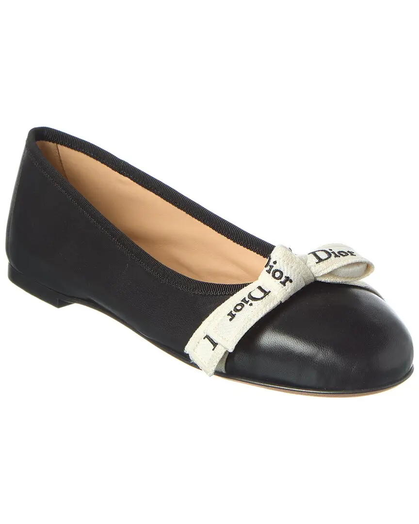 Dior J'Adior Leather Ballet Flat