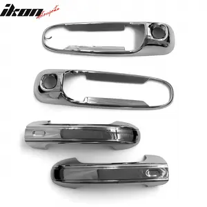 Door Handle Covers for Ram 1500 2500 3500 2002-2008 w/ 2 Keyholes 4PCS