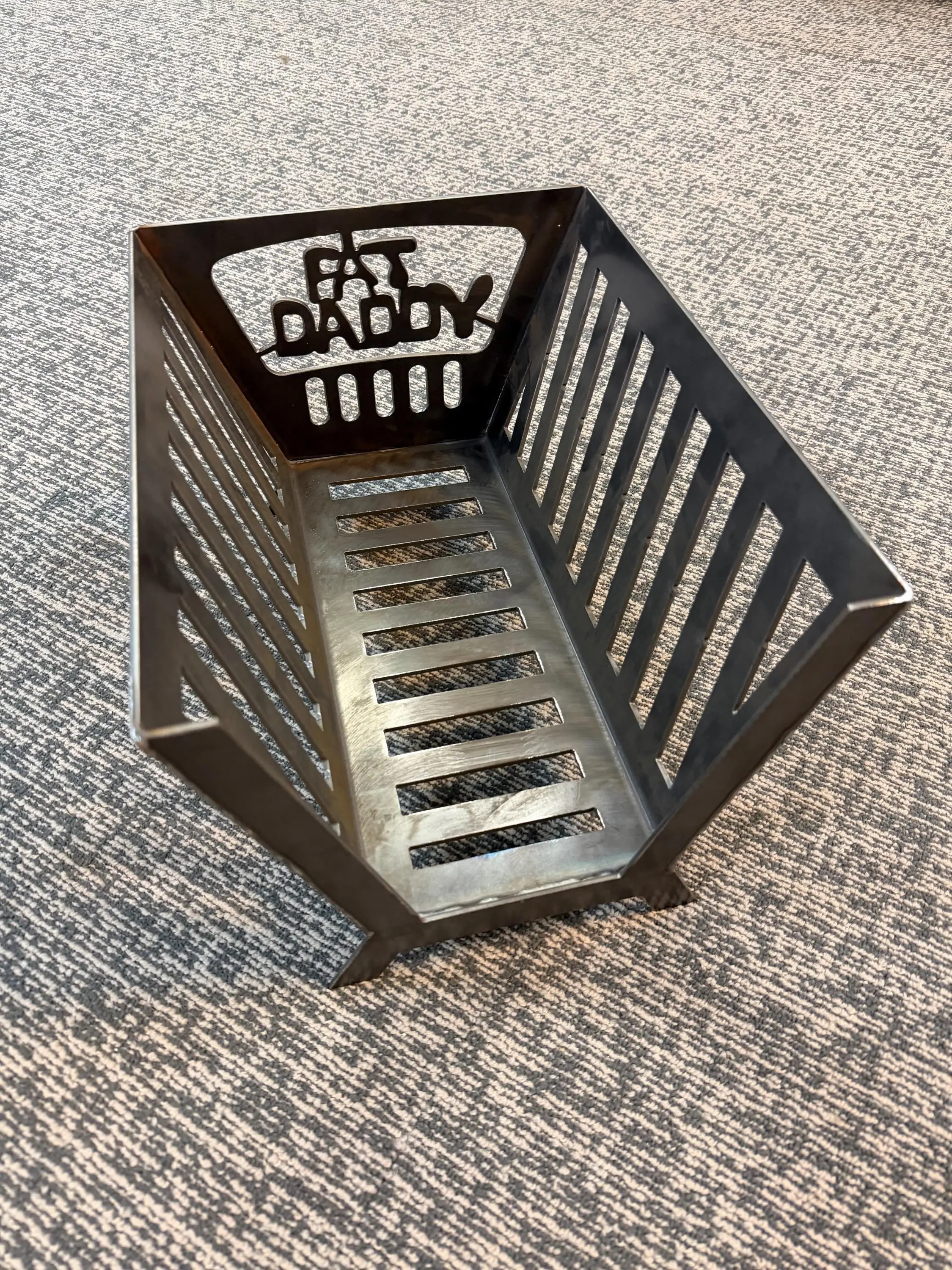 Charcoal Basket for Offset Smoker, Heavy-Duty Steel Fire Basket, Universal Fit BBQ Smoker Accessory for Pitmaster-Level Grilling