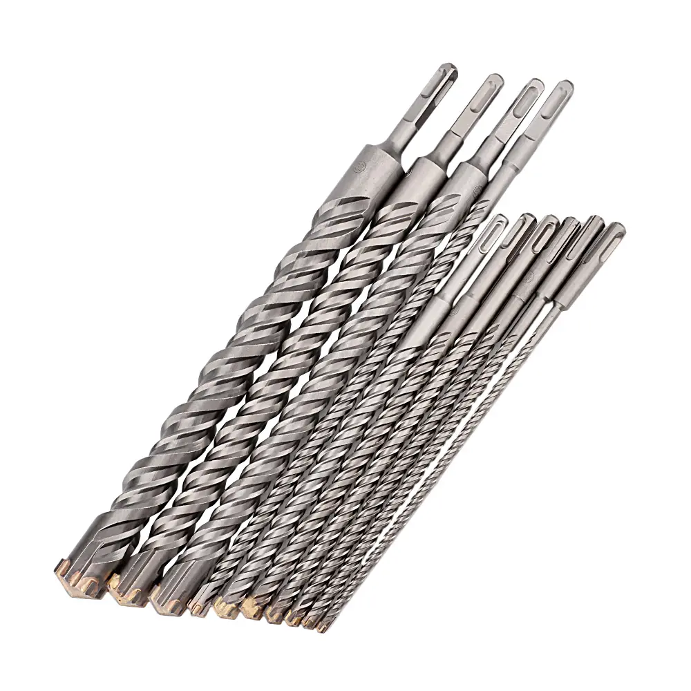 6-30mm SDS Plus Rotary Hammer Drill Bit, Concrete Drill Bit for Concrete, Brick, Cement and Stone, (Length : 210mm /260mm/310mm