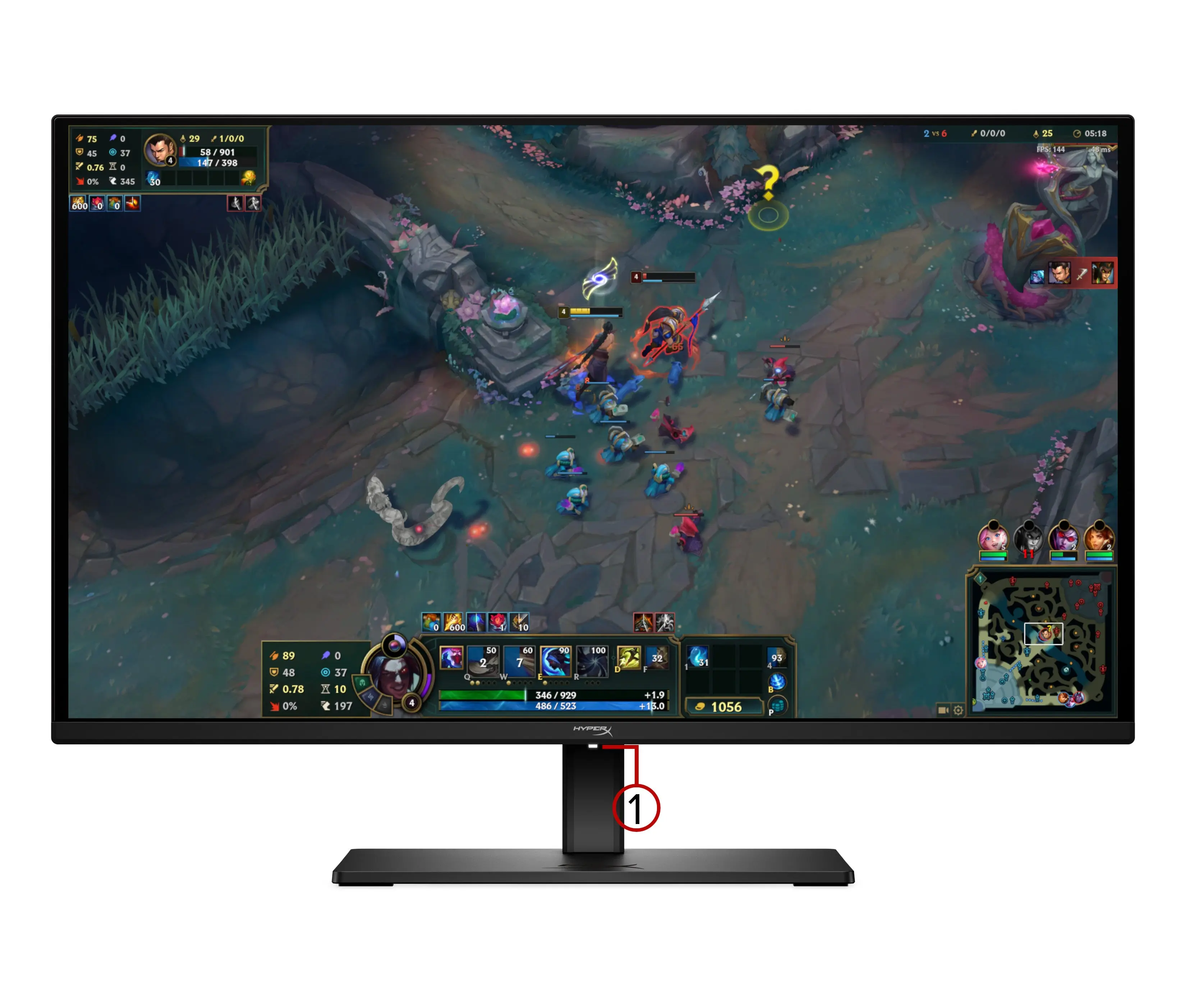 HyperX OMEN OLED 27 inch QHD 240Hz Gaming Monitor - OMEN OLED 27q HyperX OMEN OLED 27 inch QHD 240Hz Gaming Monitor - OMEN OLED 27q