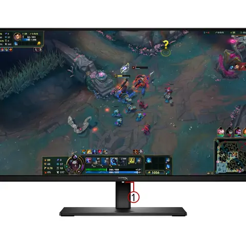 HyperX OMEN OLED 27in QHD 240Hz Gaming Computer Screen - 2560x1440 Resolution, Deep Contrast, Includes DisplayPort™ Cable, OMEN 27q Monitors