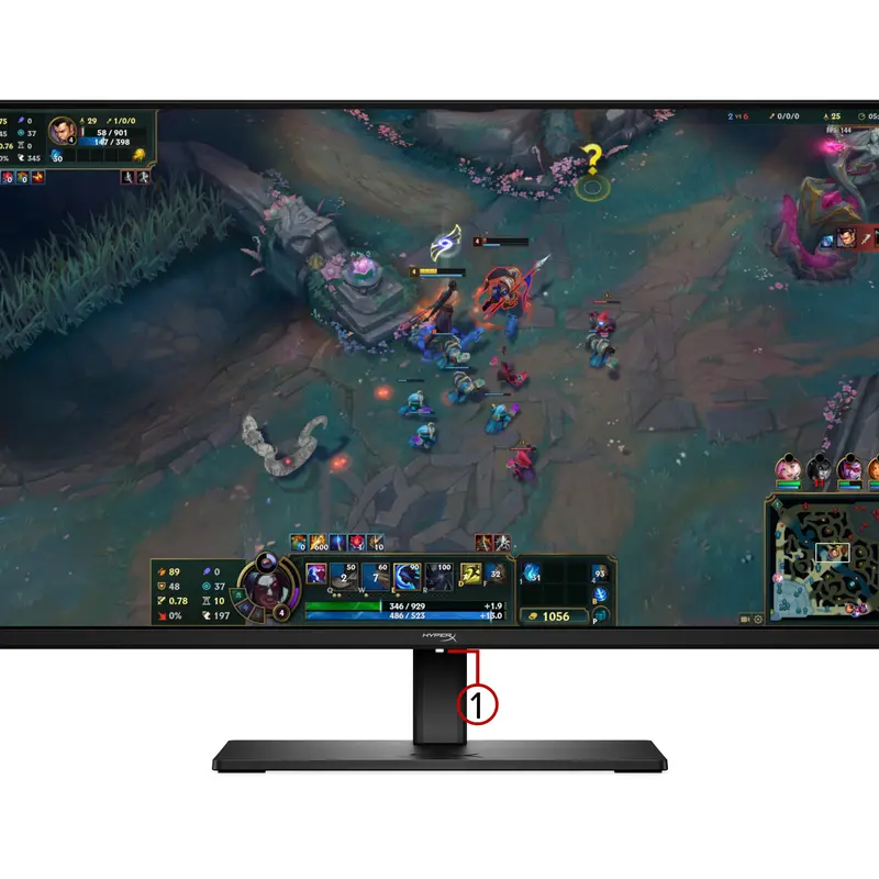 HyperX OMEN OLED 27in QHD 240Hz Gaming Computer Screen - 2560x1440 Resolution, Deep Contrast, Includes DisplayPort™ Cable, OMEN 27q Monitors