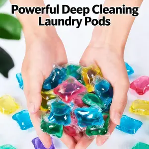 Single Chamber Laundry Beads, 30/50/80/150 Bags, Long-Lasting Scented Cleaning Beads, Ideal for Home, Dormitory, Travel, Clothing Care