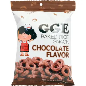 WEILIH GGE Baked Rice Snack Chocolate Flavor Dessert