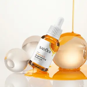 SADOER Vitamin C   reduces dryness   Hydrating Face Serum 30ml, Intense Moisture Brightening Essence for Glass Skin Glow & Dry Dullness Everyday Skincare