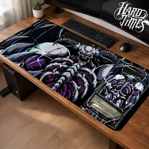 Summoned Skull Yu-Gi-Oh! Gaming Mouse Pad Personal, Custome, Anime Desk Mat Extended Keyboard Pad Waterproof Non Slip Rubber Base Large Mousepad for PC Gamer Setup Desk Accessories 40x21 Inch,Office Gifts, Decor desktop