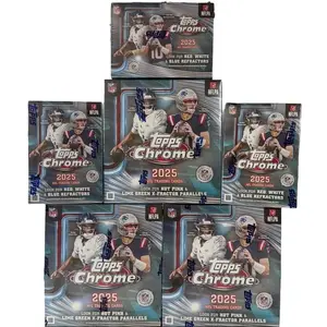 Break #897 NFL Pick Your Team: (3) Topps Chrome '25 Mega Boxes, (3) Topps Chrome '25 Blaster Boxes
