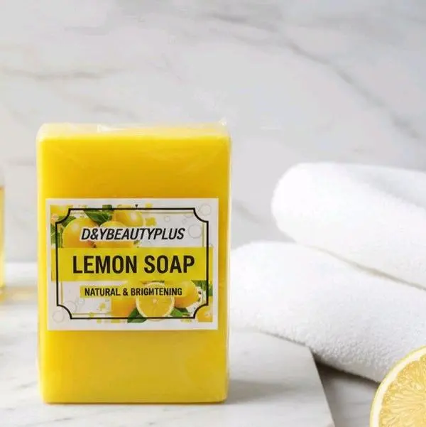 Lemon soap -dark spot brightening remover soap Lemon soap -dark spot brightening remover soap